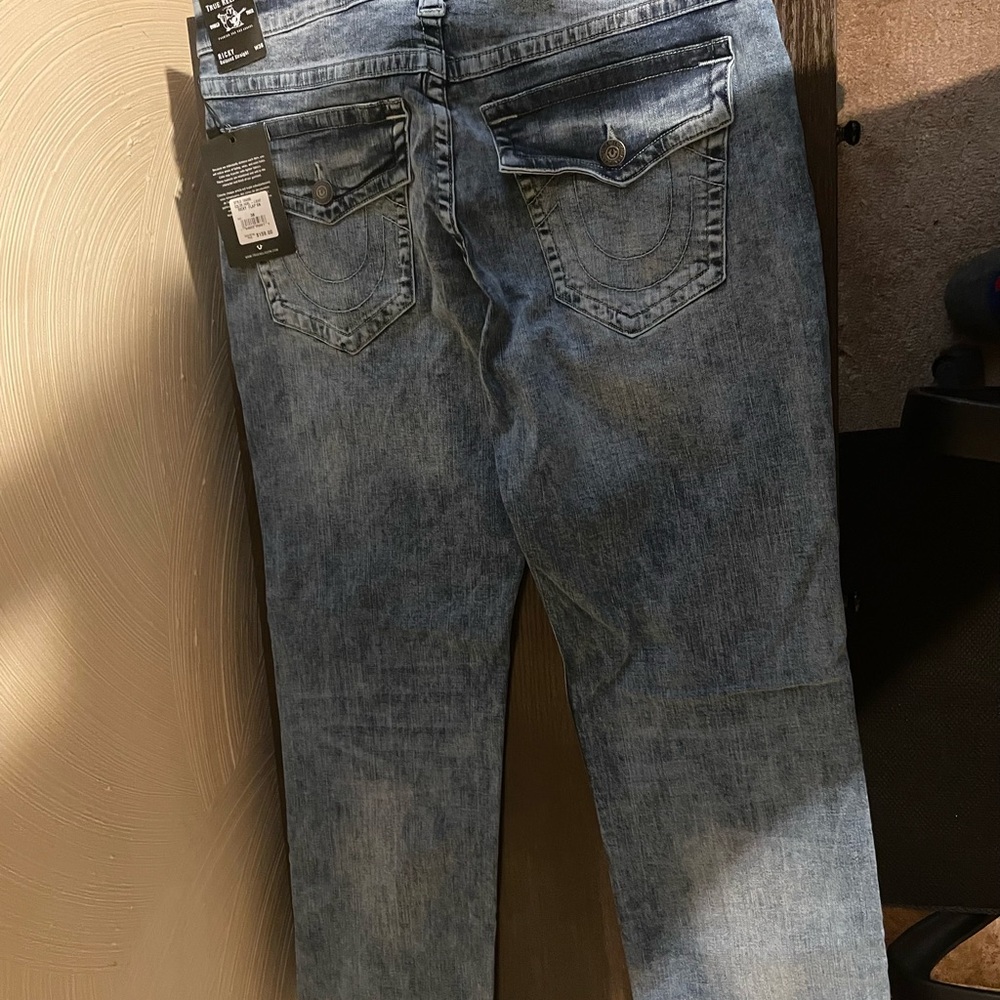 True Religon Ricky Relaxed Straight Light - Picture 2 of 4